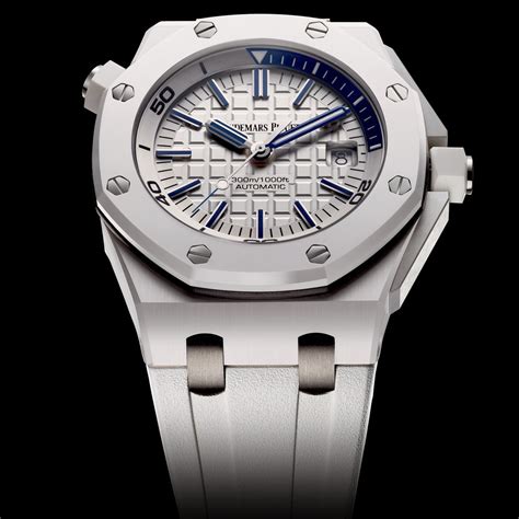 audemars piguet royal oak offshore white ceramic|audemars piguet art.